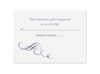 Refined Frame - Response Card and Envelope