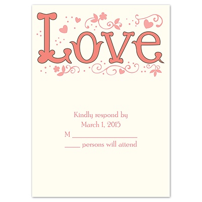 Feelings - Coral Reef - Response Card and Envelope