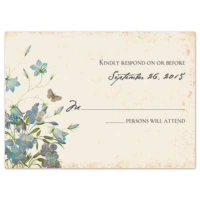 Natural Glade - Response Card and Envelope
