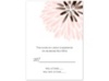 Burst of Love - Chocolate- Response Card and Envelope