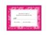 Perfect Paisley - Watermelon - Response Card and Envelope