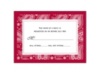 Perfect Paisley - Apple - Response Card and Envelope