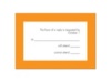 Central Park - Tangerine Response Card