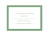 Photo Simplicity - Clover - Response Card and Envelope