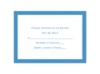 Photo Simplicity - Cornflower - Response Card and Envelope