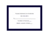 Photo Simplicity - Lapis - Response Card and Envelope
