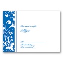 Fancy Flourish Photo - Horizon - Response Card and Envelope