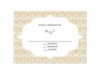 Layers of Color - Golden - Response Card and Envelope