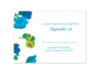 Floral Malibu - Response Card and Envelope