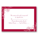 Cascading Blossoms - Apple - Response Card and Envelope
