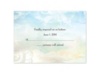 Palm Tree Beach - Response Card and Envelope