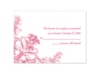 Tapestry -  Watermelon  - Response Card and Envelope
