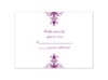 Imperial Ornamental Band - Response Card and Envelope