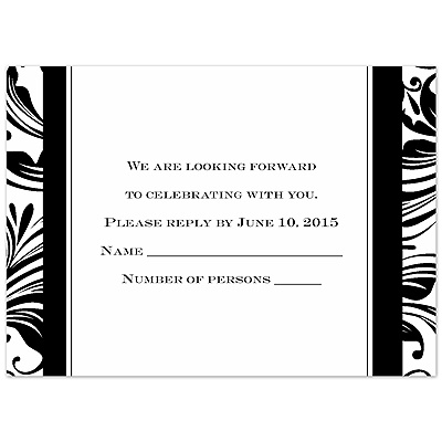 Fabulous Photo - Respond Card and Envelope