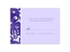 Forever Color - Regency - Response Card and Envelope