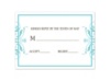 Opulent Band - Pool - Response Card and Envelope