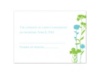 Field of Flowers - Pool - Response Card and Envelope