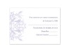 Enchanted Color - Iris - Response Card and Envelope