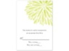 Burst of Color - Key Lime - Response Card and Envelope