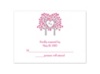 Naturally Love - Watermelon  - Response Card and Envelope
