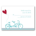Bicycle Built For Two - Response Card and Envelope