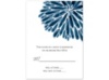 Burst of Color - Peacock - Response Card and Envelope