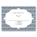 Layers of Color - Peacock- Response Card and Envelope