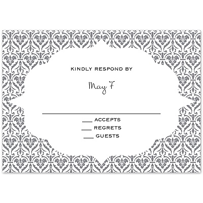 Layers of Color - Mercury- Response Card and Envelope