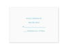 Digital White - Response Card and Envelope
