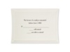 Simply Modern Ecru - Response Card and Envelope