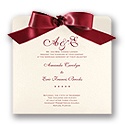 Tie the Knot - Antique White Invitation