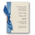 Love Knot - Antique White Invitation