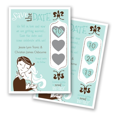 Loving - Save the Date - Scratch Off