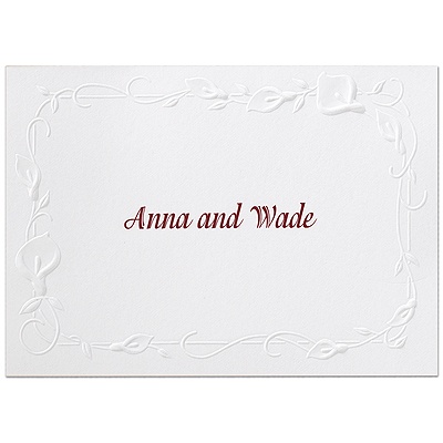 Beautiful Border - Note Card and Envelope