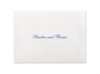 Ornate - White - Note Card and Envelope