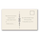 Antique White Response Postcard