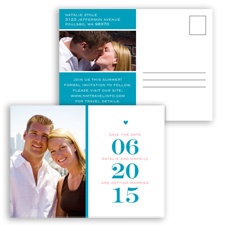 Stand Out Photo - Malibu - Save the Date Postcard
