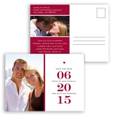 Stand Out Photo - Apple - Save the Date Postcard