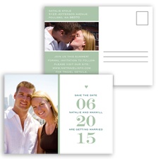 Stand Out Photo - Meadow - Save the Date Postcard