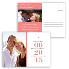 Stand Out Photo - Coral Reef - Save the Date Postcard