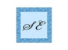 Patterned Peony - Cornflower - Personalized Seal