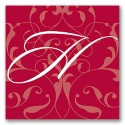 Monogram Flourish - Apple - Personalized Seal