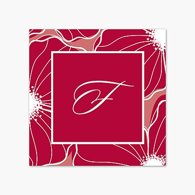 Full Bloom - Apple - Personalized Seal
