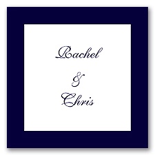 Colored Border - Personalized Seal