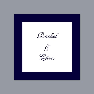 Colored Border - Personalized Seal