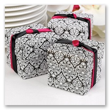 Damask Two-Piece Favor Boxes