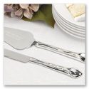 Personalized Gleaming Calla Lily Serving Set