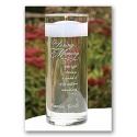 Personalized In Loving Memory Cylinder