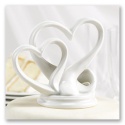 Double Heart Cake Topper