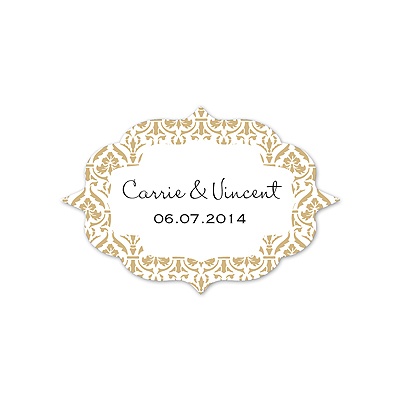 Layers of Color - Golden - Personalized Seal